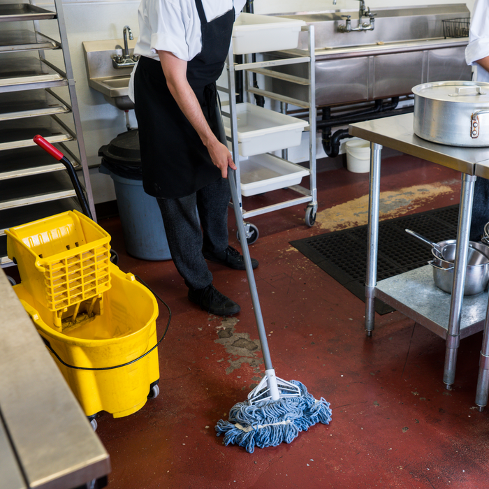 Prevent Slips in a Restaurant With Absorbent Mats