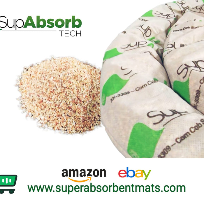 The Advantages of Using Biodegradable Corn Cob Sorbents