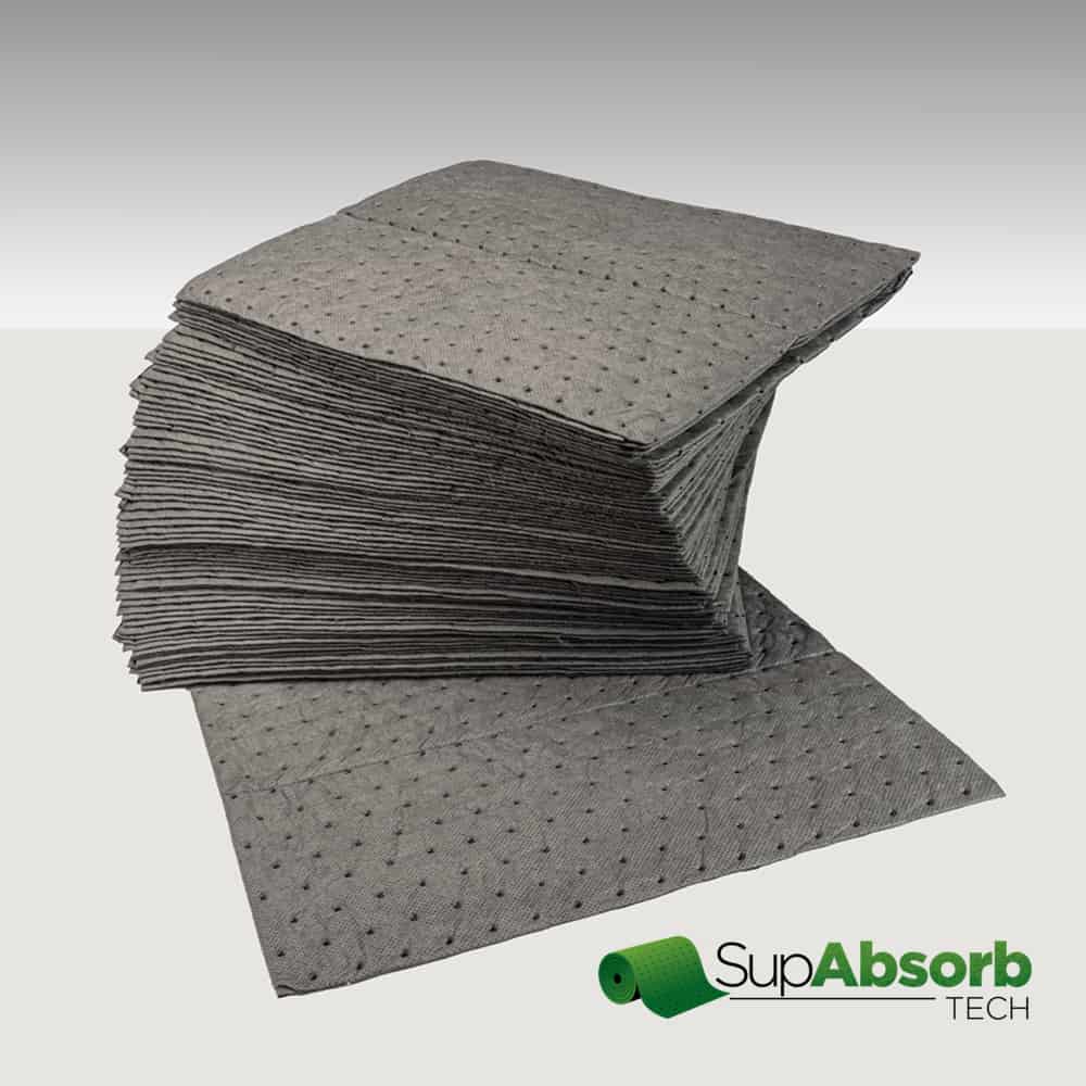 Fine Fiber Universal Absorbent Mat & Roll